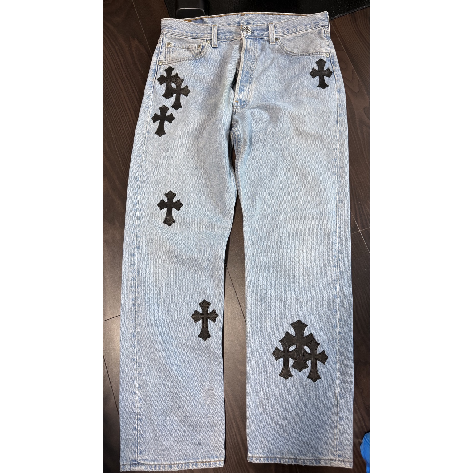 Chrome Hearts x Levi's 501 Denim Pants "Blue"