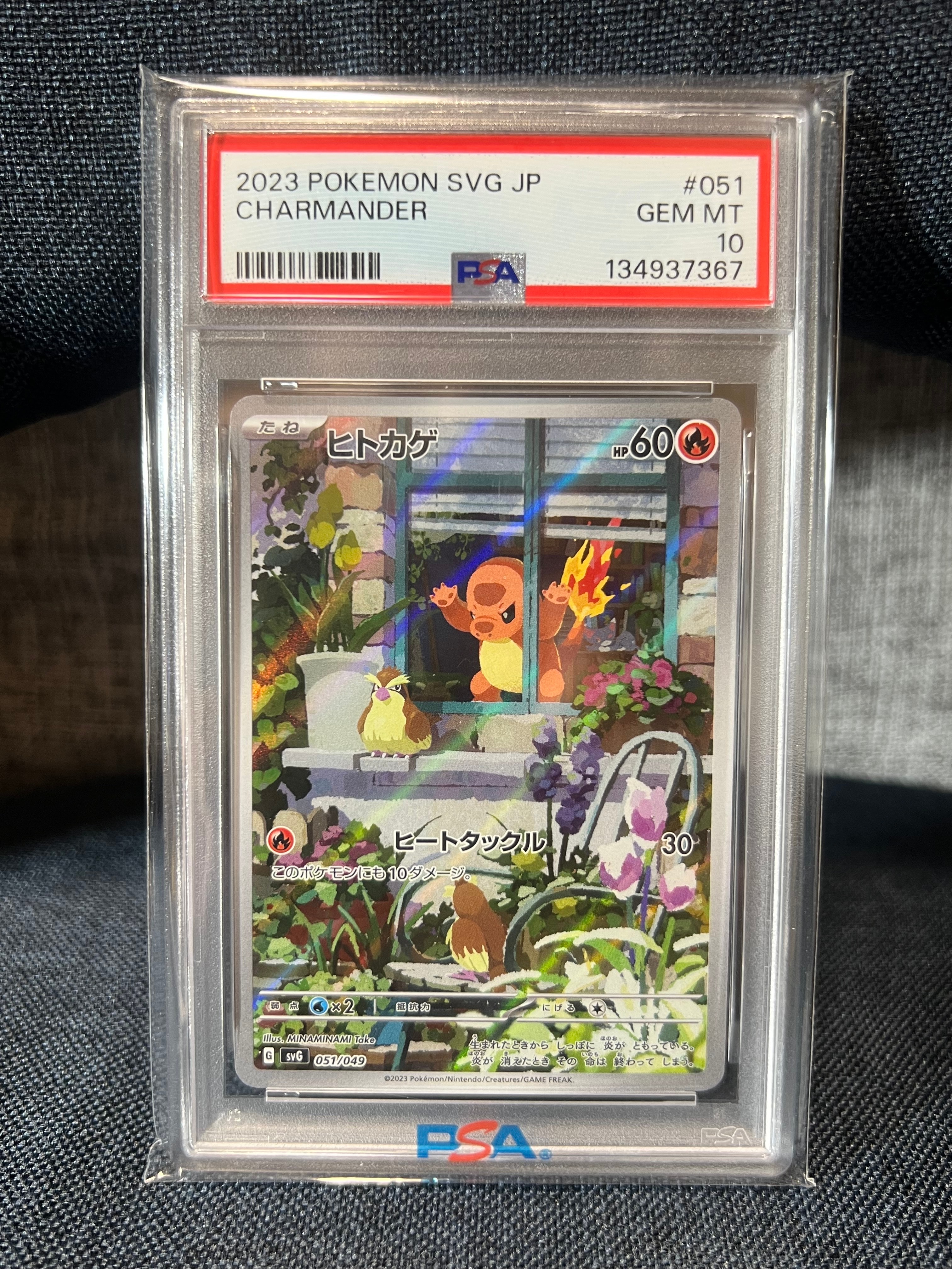 ヒトカゲ :フルイラスト [SVG 051/049](スペシャルデッキセットex「フシギバナ・リザードン・カメックス」)