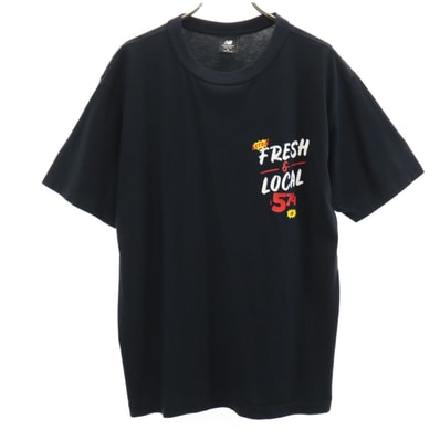 NEW BALANCE ニューバランス 半袖 Tシャツ L ブラック