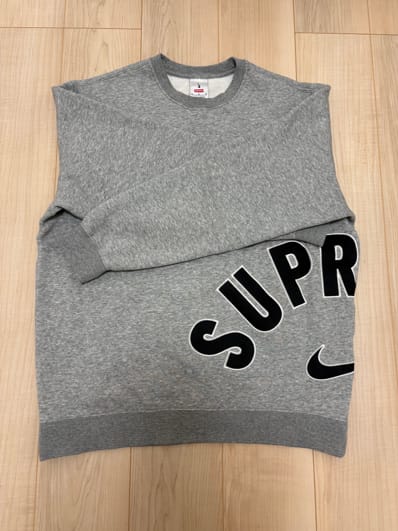 Supreme / Nike Arc Crewneck "Heather Grey"