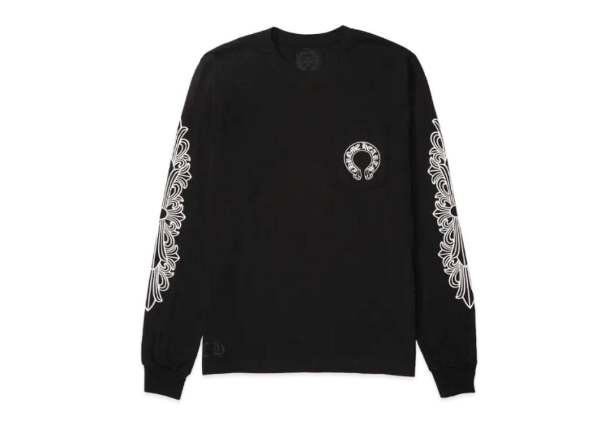 Chrome Hearts Horse Shoe L/S T-Shirt "Black"