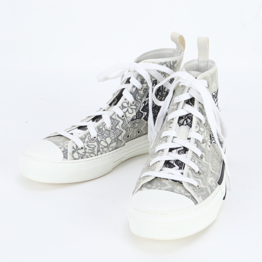 ★Sam★ バーバリーロンドン イングランド HIGH TOP スニーカー D (傷や汚れあり)】BURBERRY LONDON バーバリー ロンドン スニーカー