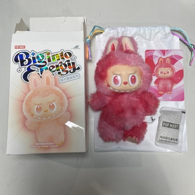 POP MART THE MONSTERS (LABUBU) Big into Energy Series Plush Pendant LOVE