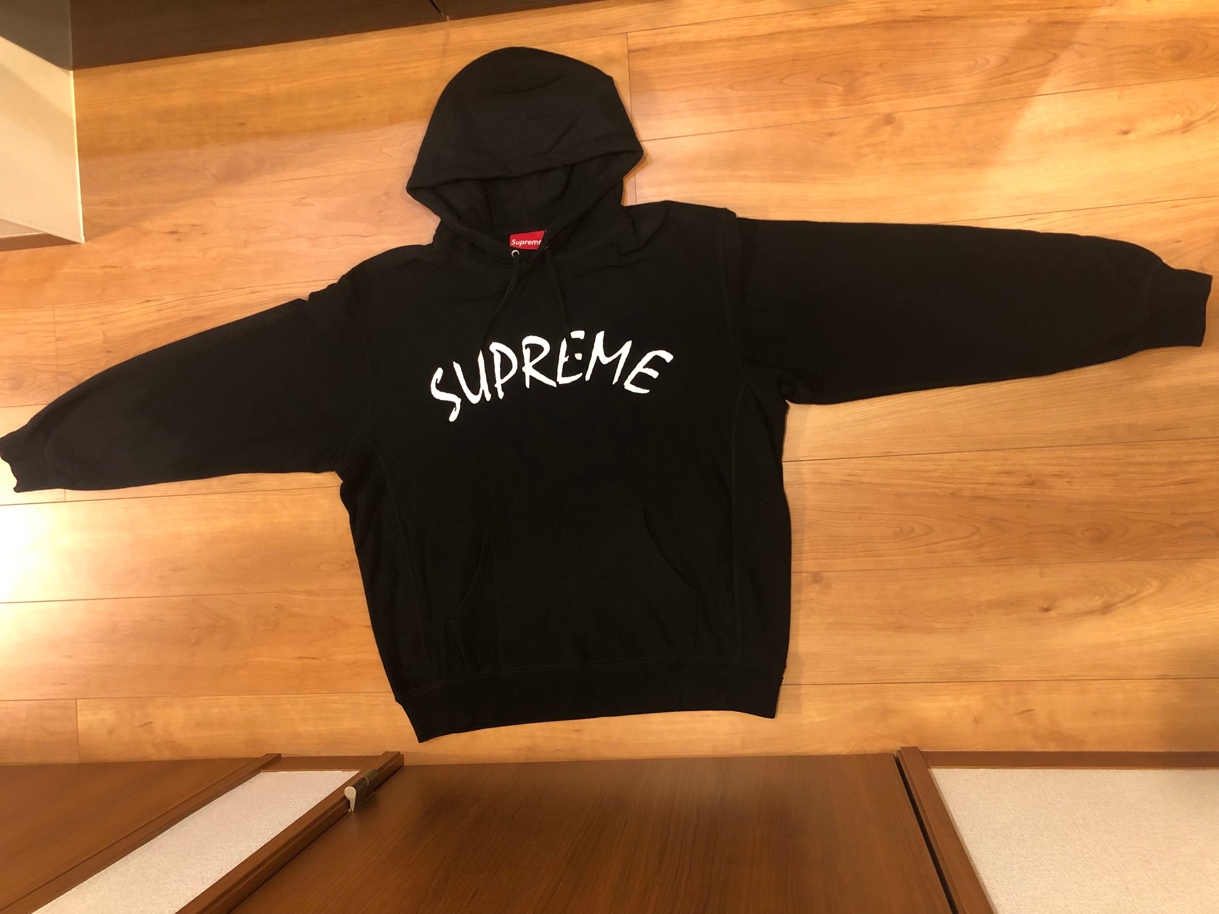 Supreme FTP Arc Hooded Sweatshirt "Black"