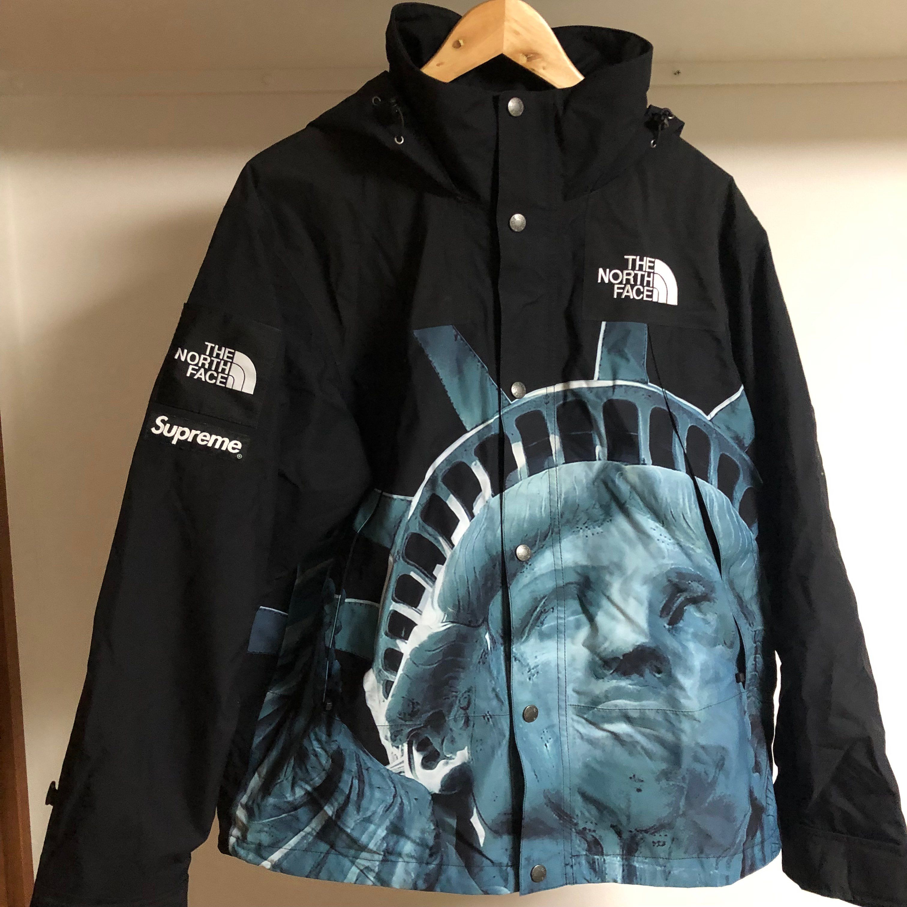 Supreme x The North Face Statue of Liberty Mountain Jacket "Black"