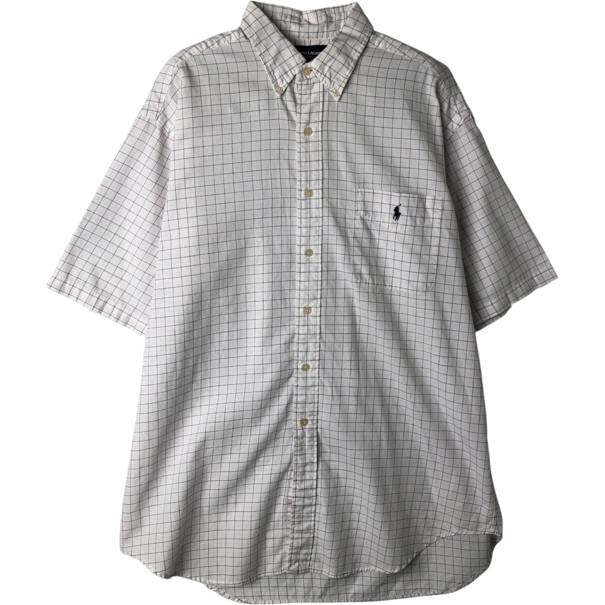 古着 ラルフローレン Ralph Lauren RALPH LAUREN GOLF TILDEN 半袖 ボタンダウン チェックシャツ メンズL相当/eaa477552