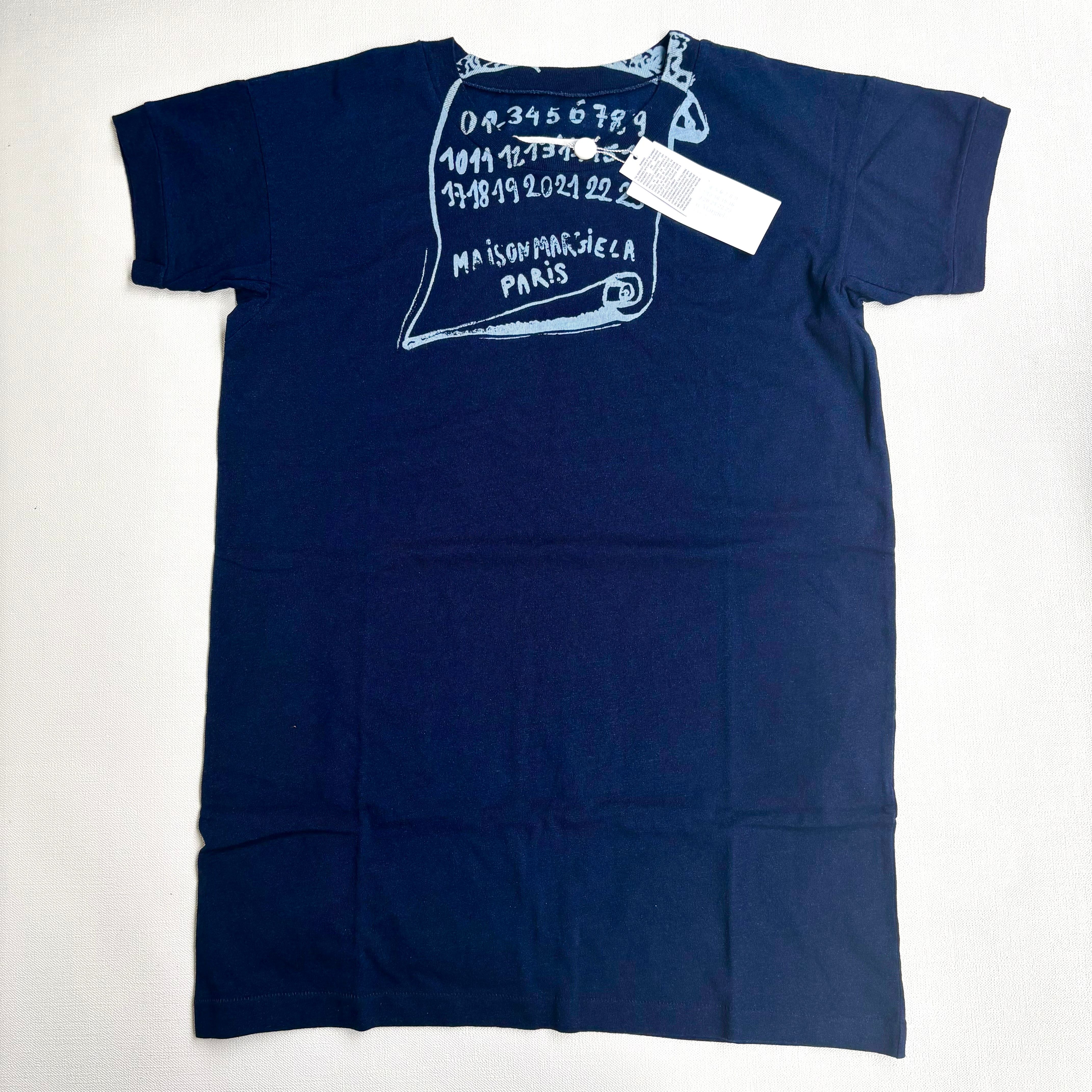 メゾンマルジェラ S50GC0648 半袖 Tシャツ 50 ネイビー