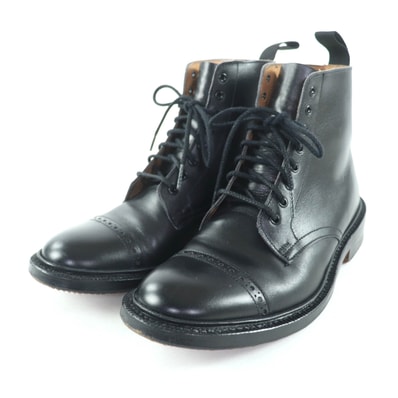 美品 トリッカーズ ショートブーツ ブラック レディース 5