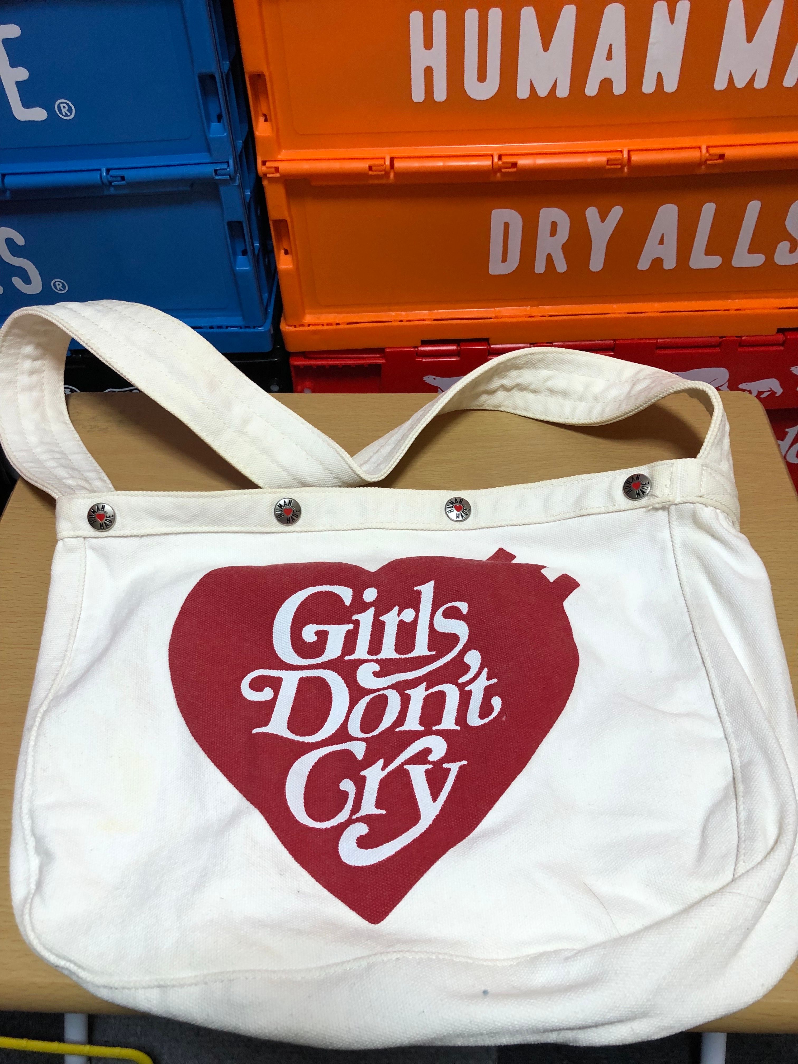 HUMAN MADE Girls Don ’t Cry PARERBOY BAG GDC "White" / VERDY