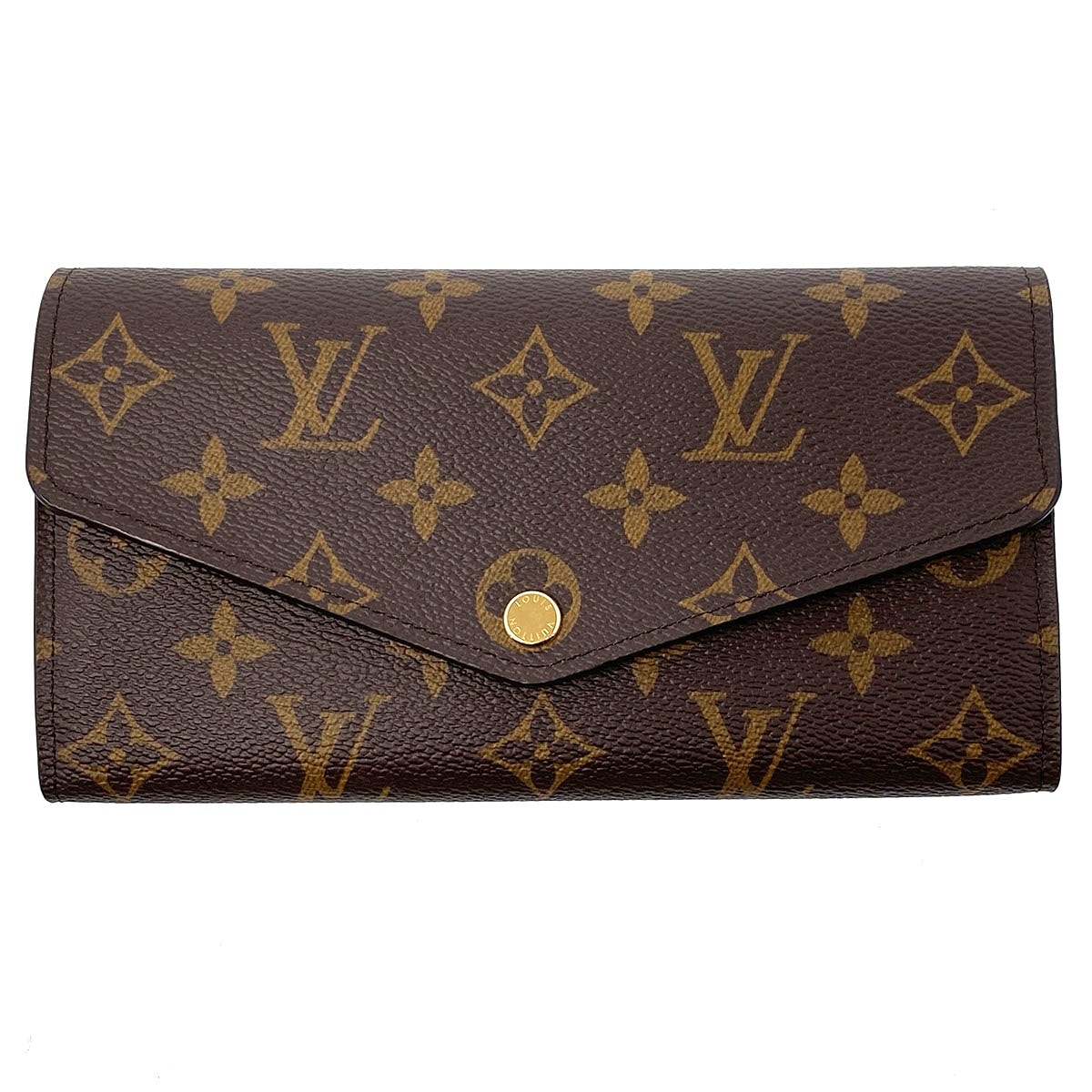 LOUIS VUITTON ルイ・ヴィトン ポルトフォイユ サラ 長財布 M60531 モノグラム ブラウン レディース【中古】