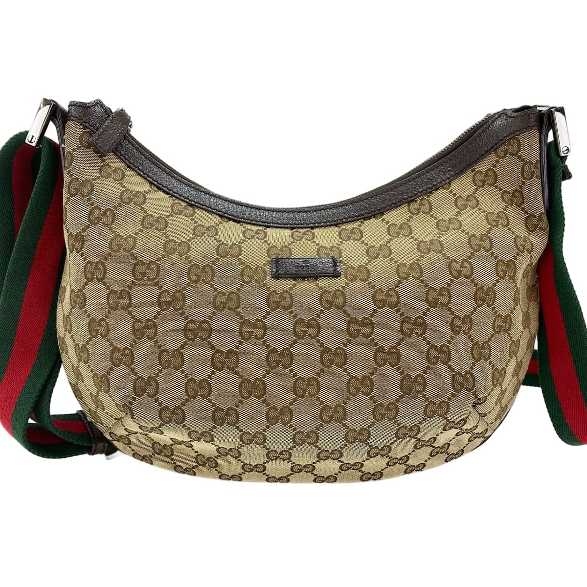 グッチ GUCCI GGキャンバス シェリーライン ショルダーバッグ【中古】