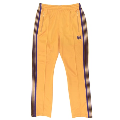 NEEDLES Narrow Track Pant - Poly Smooth "Yellow"