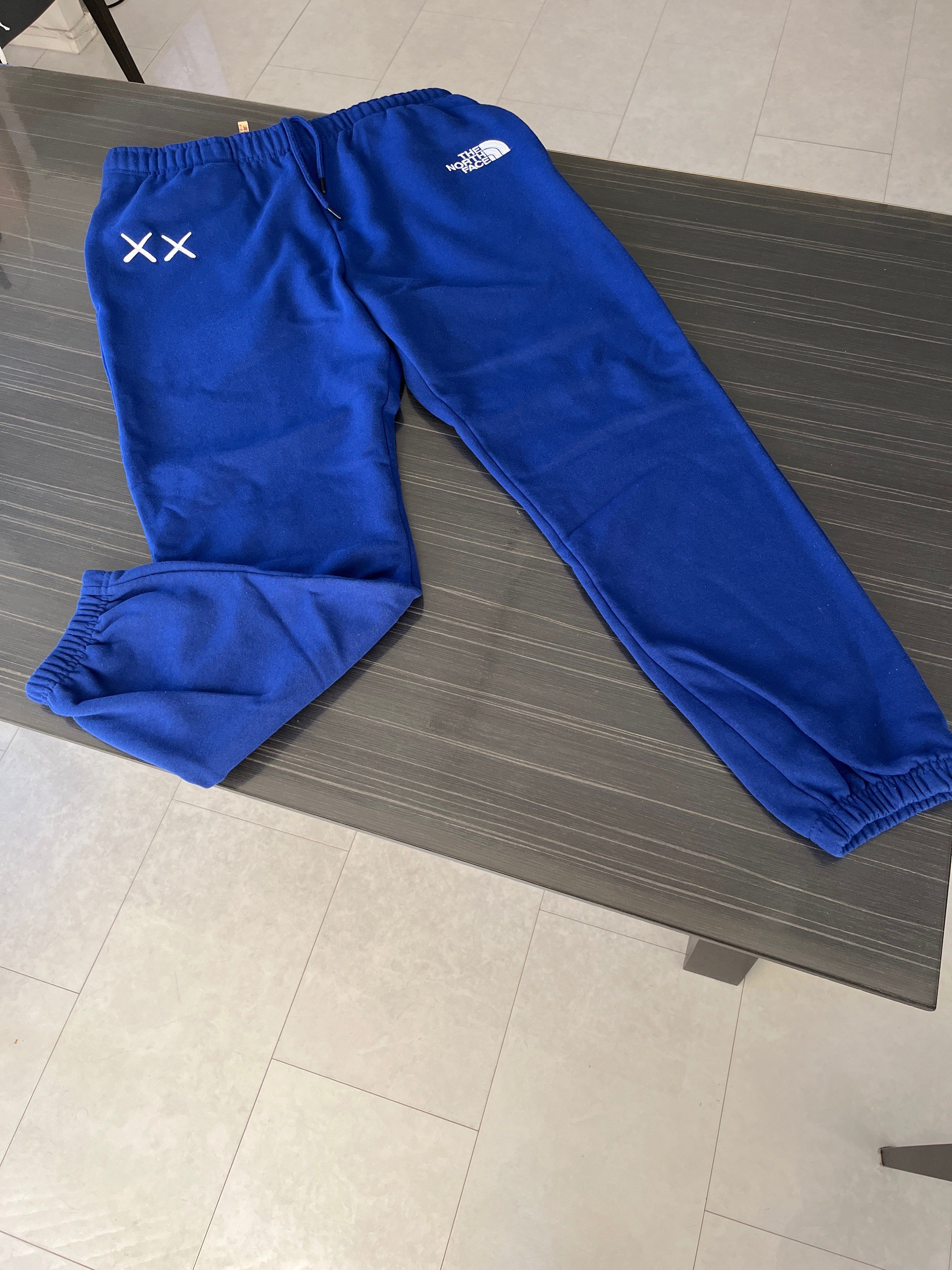 The North Face Kaws Sweat pants "Bolt Blue"