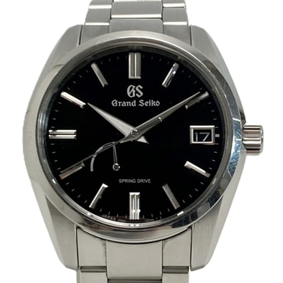 SEIKO セイコー グランドセイコー ヘリテージコレクション 9R65-0DY0 ブラック スプリングドライブ メンズ 腕時計 箱有