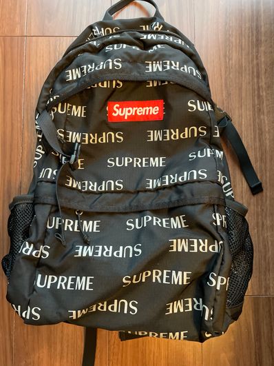 Supreme 3M Reflective Repeat Backpack "Black"