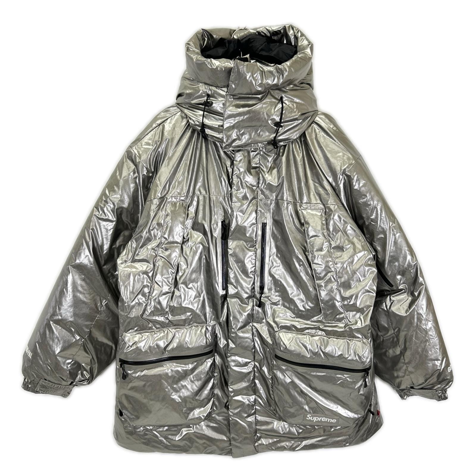 シュプリーム 22AW シルバー GORE-TEX 700 Fill Down Parka XK
