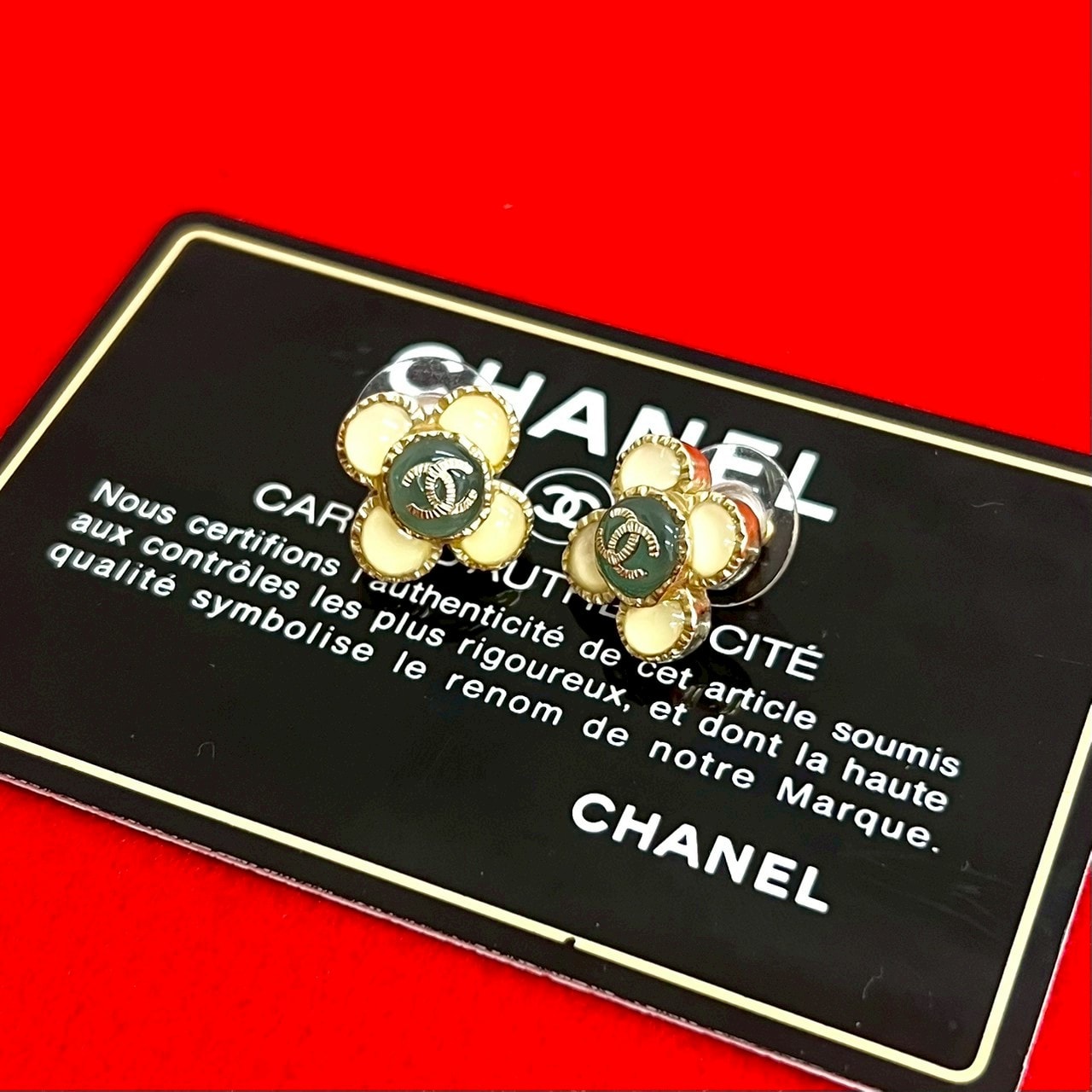 CHANEL シャネル ココマーク GP ピアス ゴールド
 10261