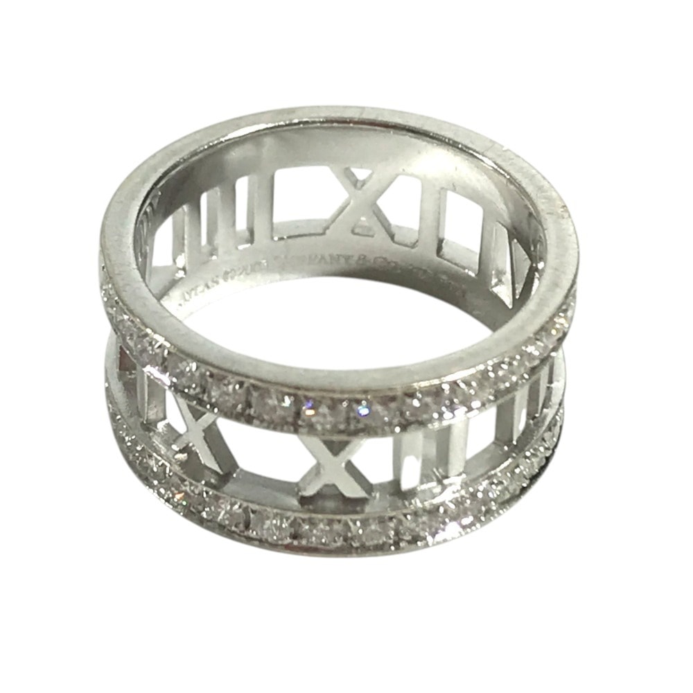 ティファニー TIFFANY&Co. オープンアトラス ダイヤ ダイヤモンド K18 金 18K アクセサリー ジュエリー リング・指輪 WG750 シルバー