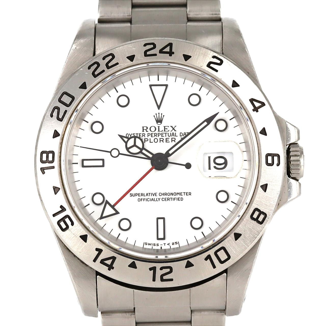 【ノーメンテナンス還元価格】ロレックス エクスプローラーII 16570 SS 自動巻 T番