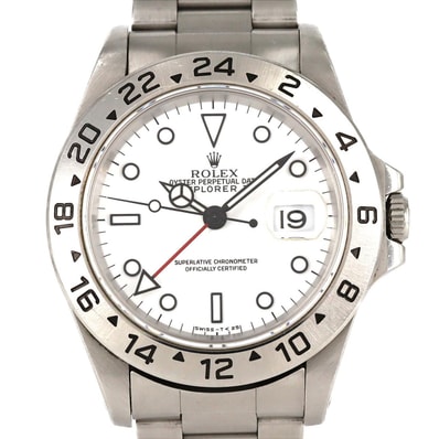 【ノーメンテナンス還元価格】ロレックス エクスプローラーII 16570 SS 自動巻 T番