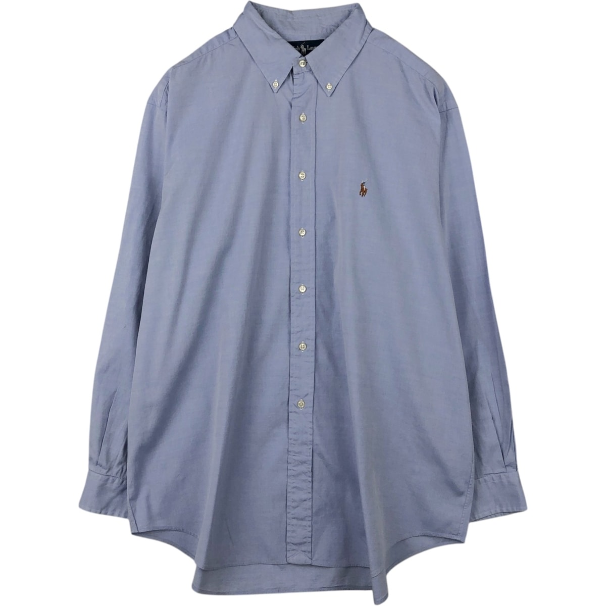 古着 ラルフローレン Ralph Lauren YARMOUTH 長袖 ボタンダウンシャツ メンズXL相当/eaa666430