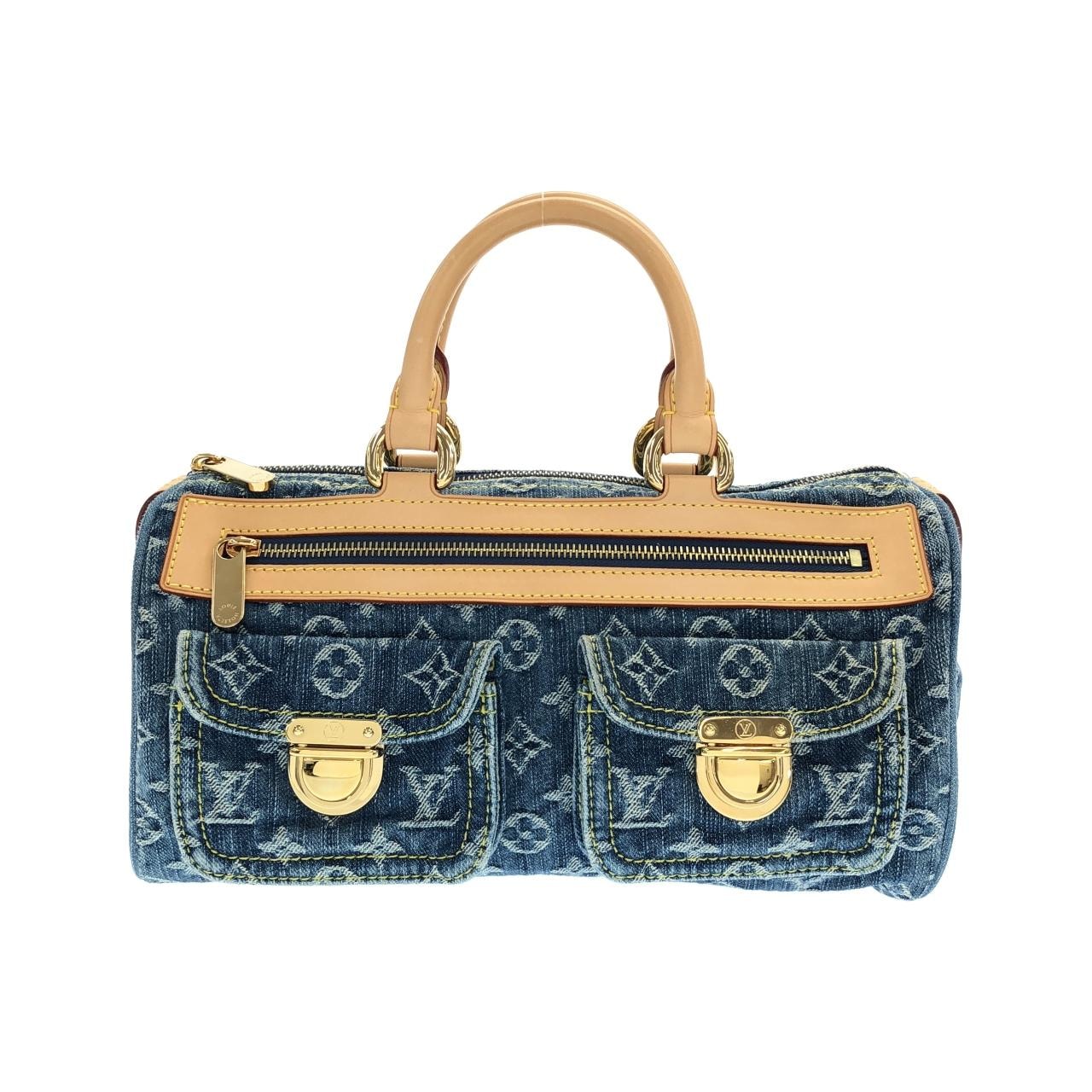 ルイヴィトン モノグラム デニム ネオ スピーディ M95019 ボストンバッグ