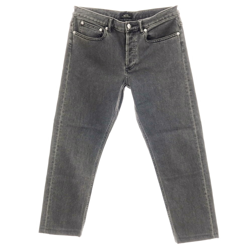 【中古】アーペーセー A.P.C. PETIT NEW STANDARD ストレッチ コットン デニムパンツ ジーンズ グレー【サイズ31】【メンズ】