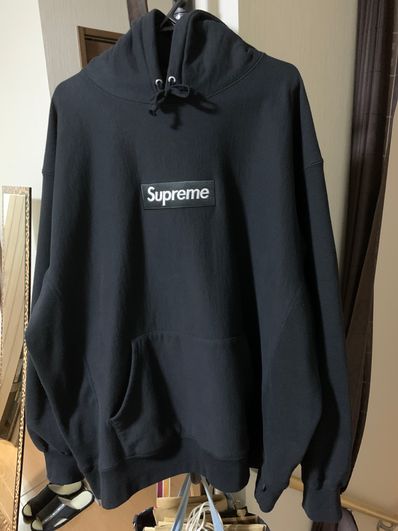 Supreme Box Logo Hooded Sweatshirt "Black" (21FW)