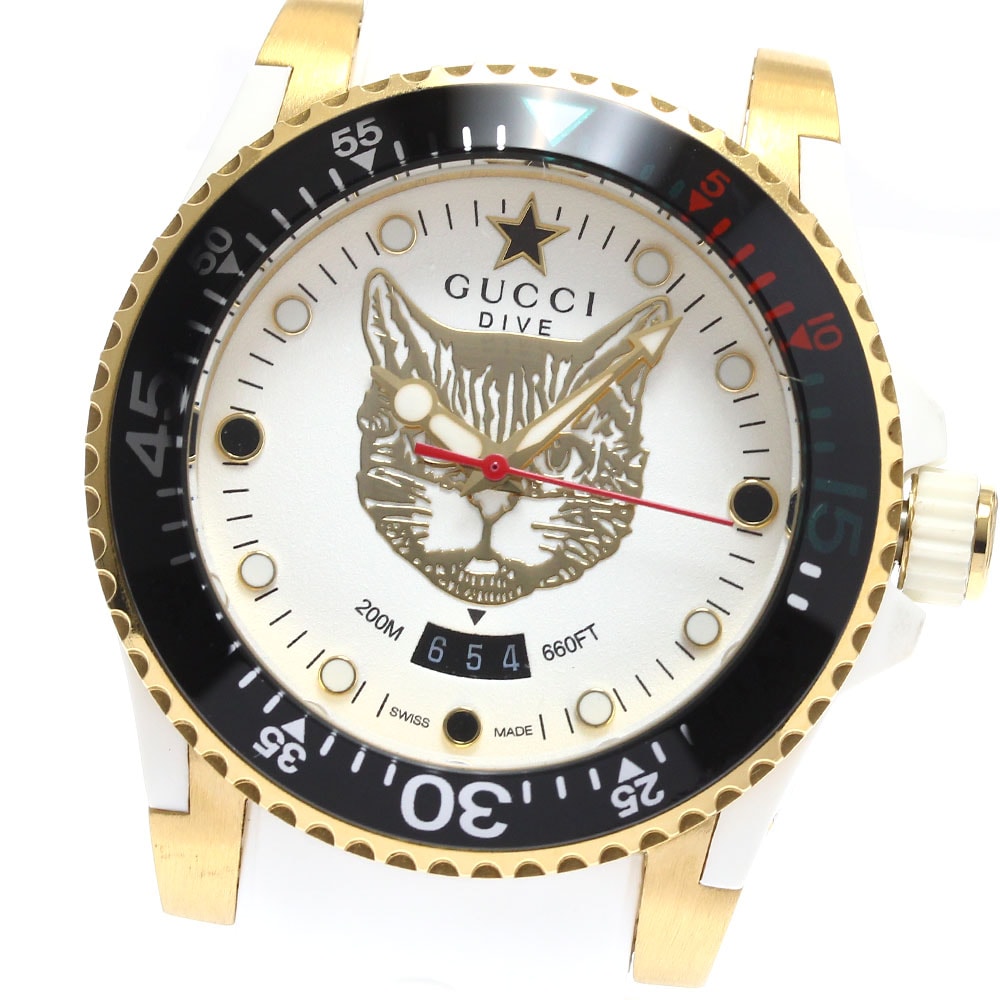 ☆良品 グッチ ダイブ 136.3/YA136322 メンズ 【中古】