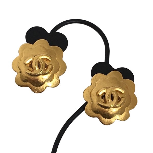 シャネル CHANEL ココマーク 大ぶり イヤリング
