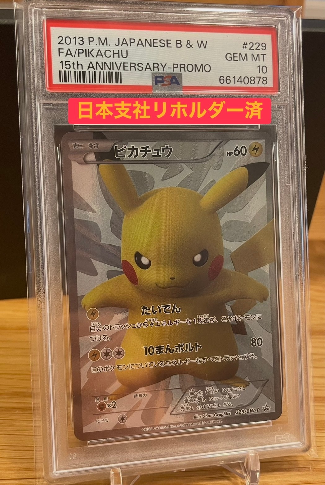 ピカチュウ P [BW-P 229/BW-P](プロモーションカード「ポケモン