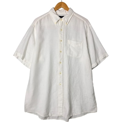 古着 ブルックスブラザーズ Brooks Brothers 346 半袖 ボタンダウンシャツ メンズL相当/eaa557784