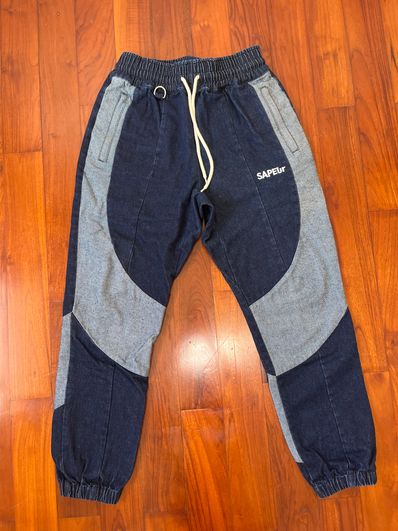 SAPEur DENIM TRACK PANTS "Indigo"