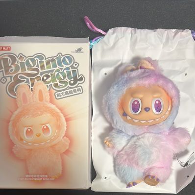 POP MART THE MONSTERS (LABUBU) Big into Energy Series Plush Pendant LUCK