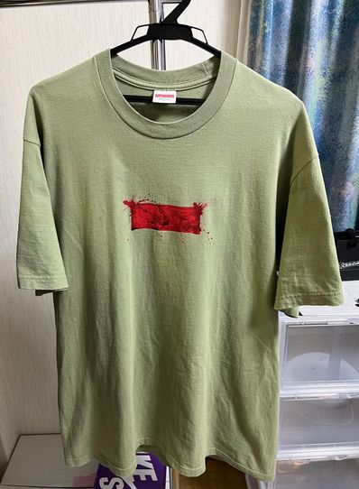 Supreme Ralph Steadman Box Logo Tee "Olive"