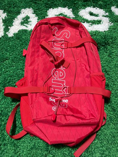 Supreme 18FW Backpack "Red"