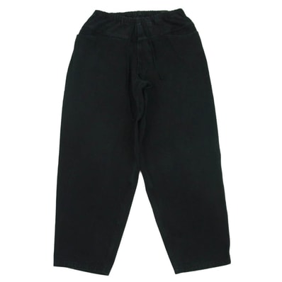COMOLI コモリ 25SS B01-03009 ブラックドリル テーパード パンツ 日本製 ダークグレー系 黒に近いダークグレー系 1【中古】