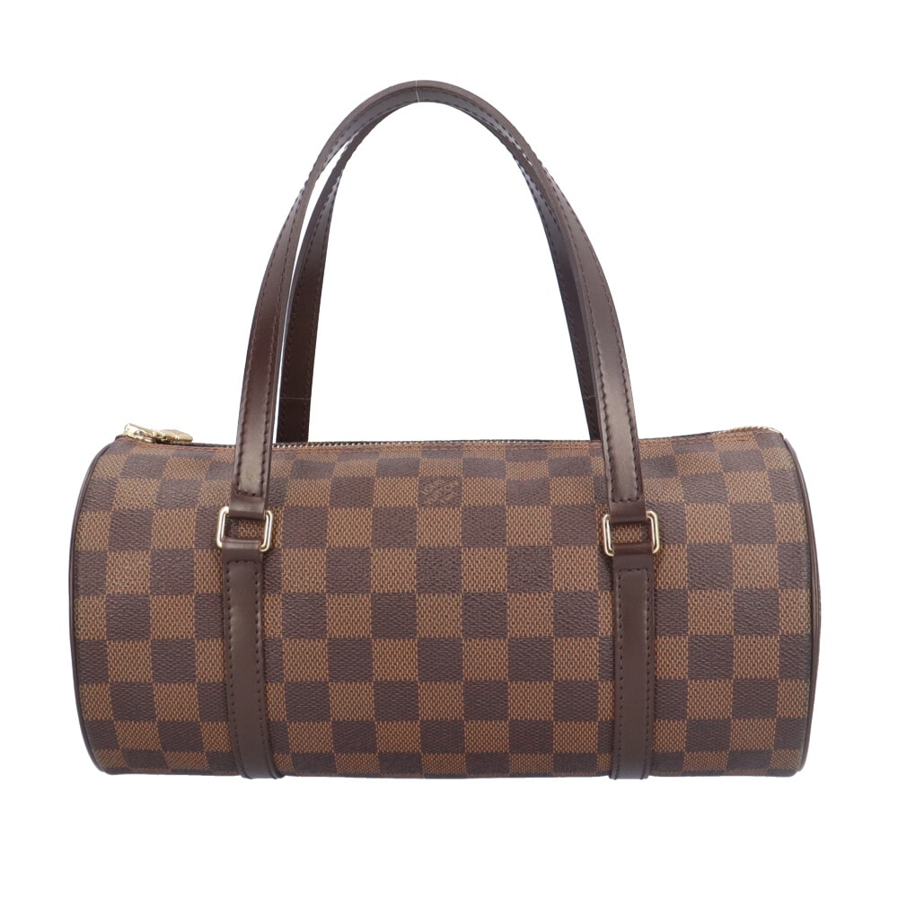 ルイヴィトン パピヨン26 ダミエ ハンドバッグ ダミエキャンバス N51304 ブラウン レディース LOUIS VUITTON  中古