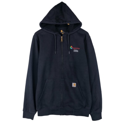 古着 カーハート Carhartt スウェットフルジップパーカー メンズS相当/eaa608259