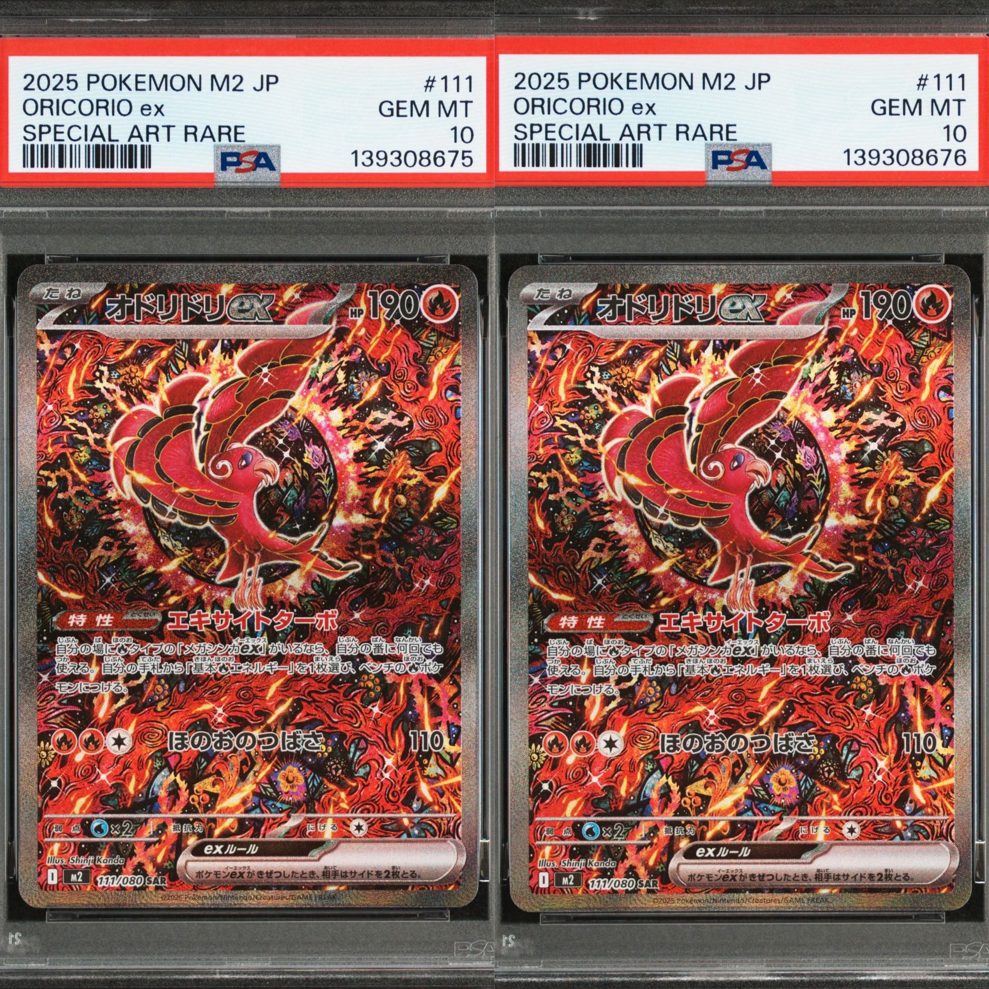 オドリドリex SAR [M2 111/080](拡張パック「インフェルノX」)