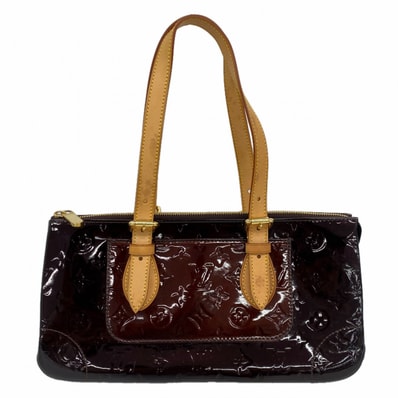 【6ce6337-k】ルイヴィトン トートバッグ ヴェルニ ローズウッドアヴェニュー M93510 アマラント【中古】レディース