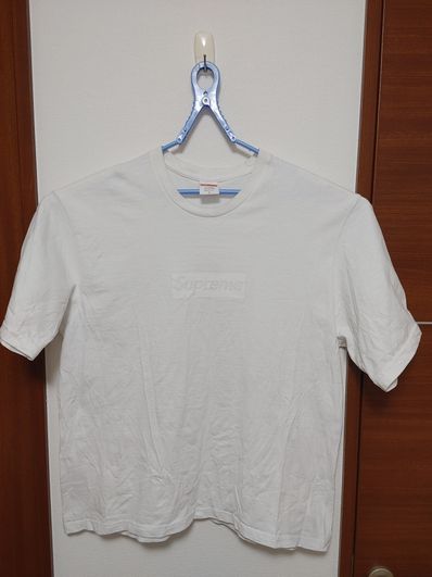 Supreme Tonal Box Logo Tee "White"