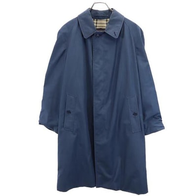 Burberrys バーバリーズ 80s 90s イギリス製 ステンカラーコート 紺