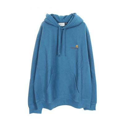 カーハートダブリューアイピー Carhartt WIP Hooded American Script Sweat パーカー 衣料品 トップス コットン メンズ ブルー系 I0282792LZXXL 【新品】