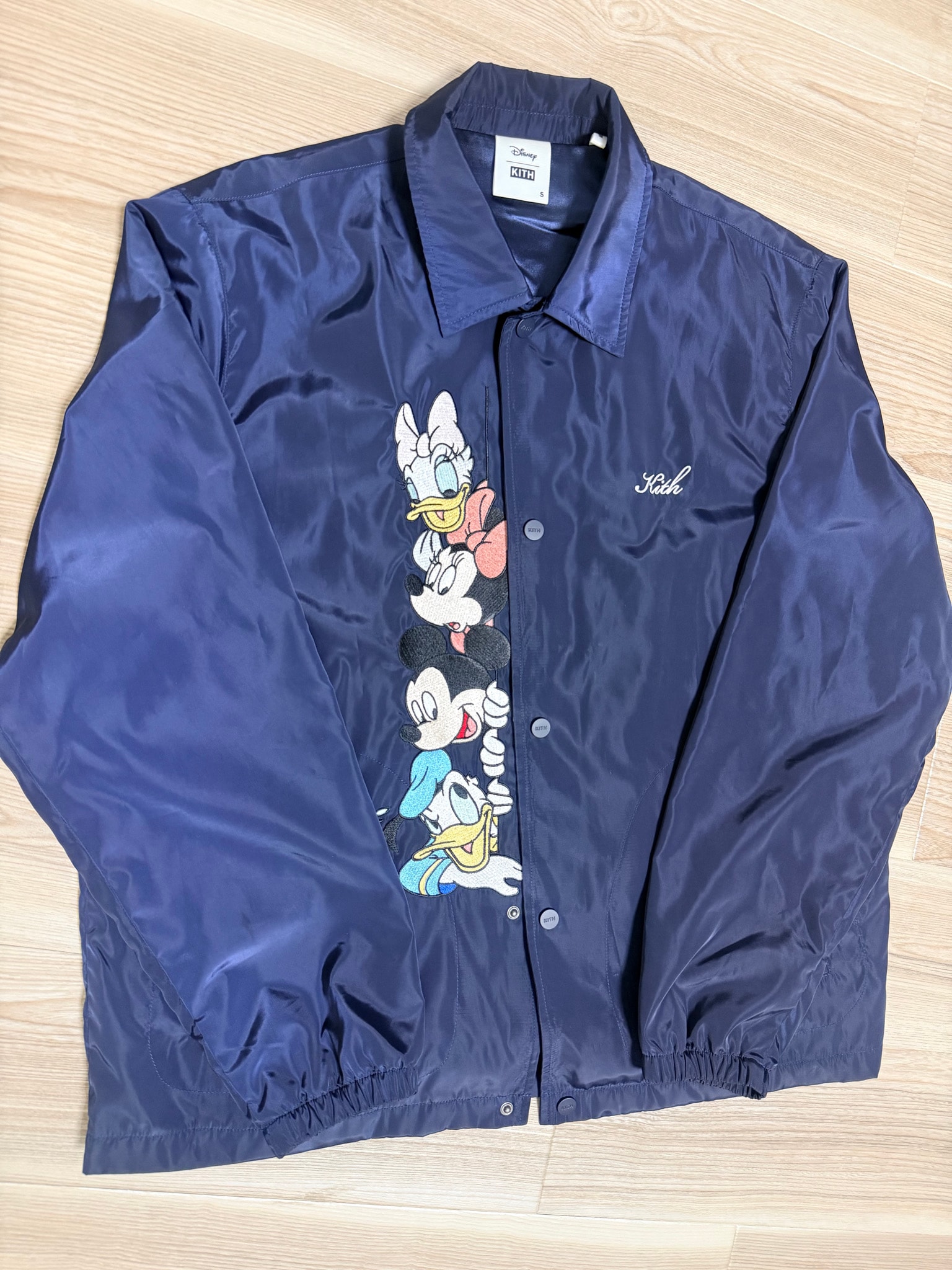 Kith x Disney Mickey & Friends Nylon Coaches Jacket "Nocturnal"