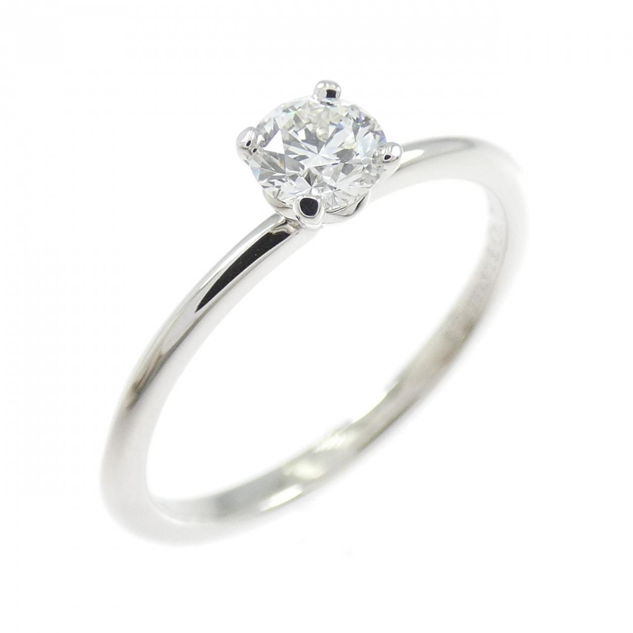 ティファニー トゥルー リング 0.25CT I VVS1 3EXT