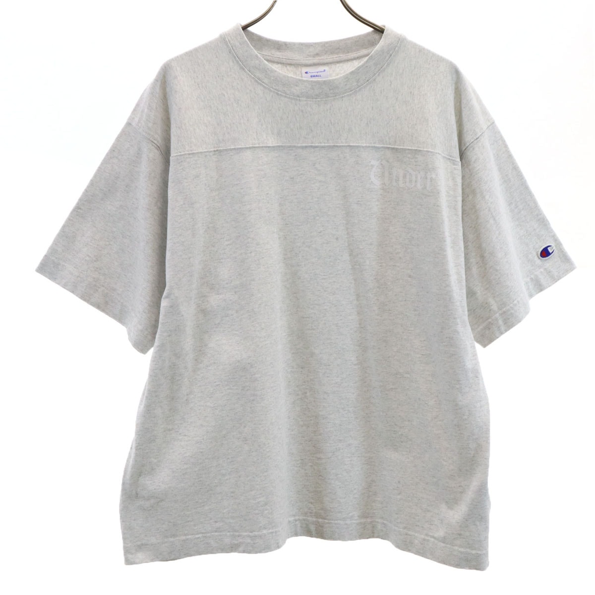 美品 Champion チャンピオン UNDER R Ron Herman アンダーアール ロンハーマン コラボ 半袖 Tシャツ S グレー
