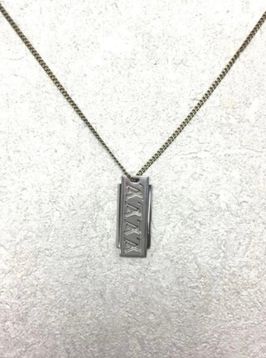 美品✨ルイヴィトン コリエ・プラーク マルチ LV M63646 シルバー