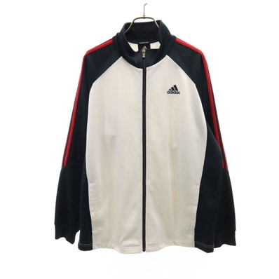 adidas アディダス トラックジャケット L ホワイト ジャージ