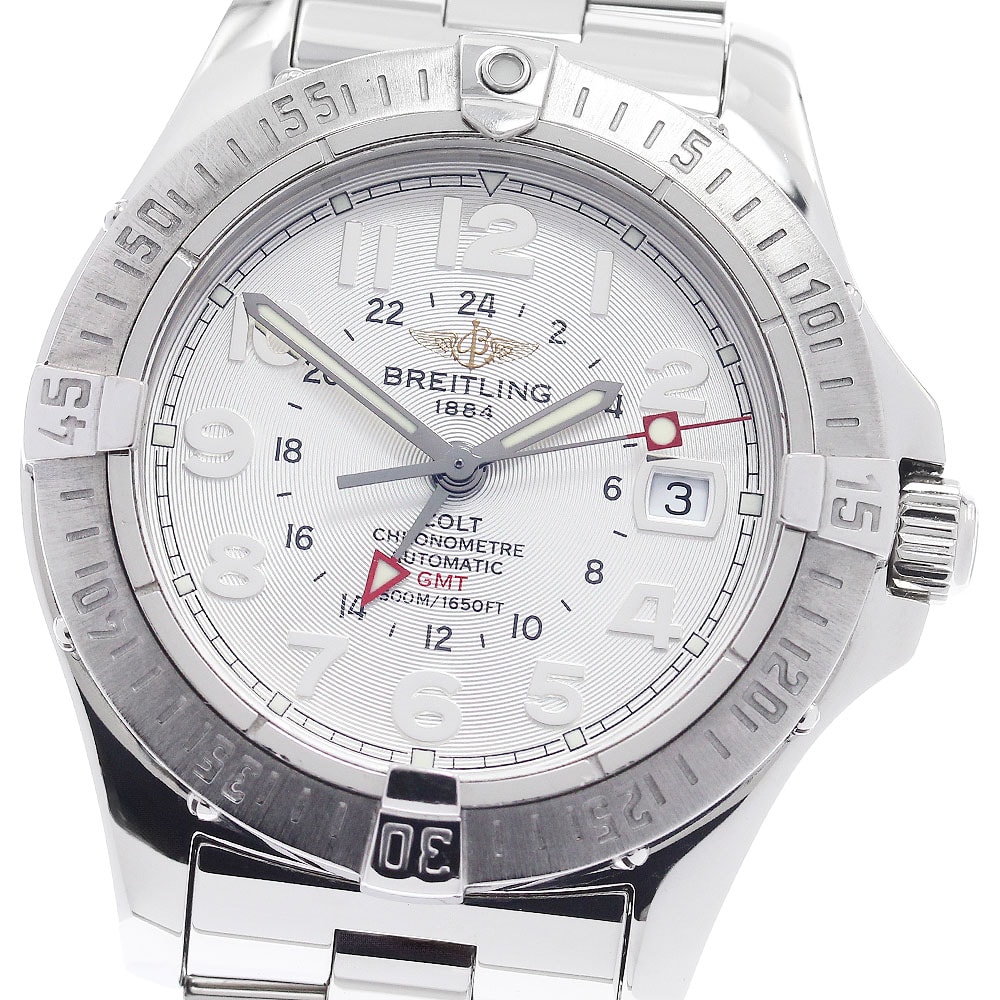ブライトリング コルト GMT A32350 自動巻き メンズ 【中古】